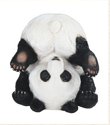 Tumbling Panda Statue 54572