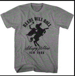 American - Sleepy Hollow Heads Will Roll New York T-Shirt