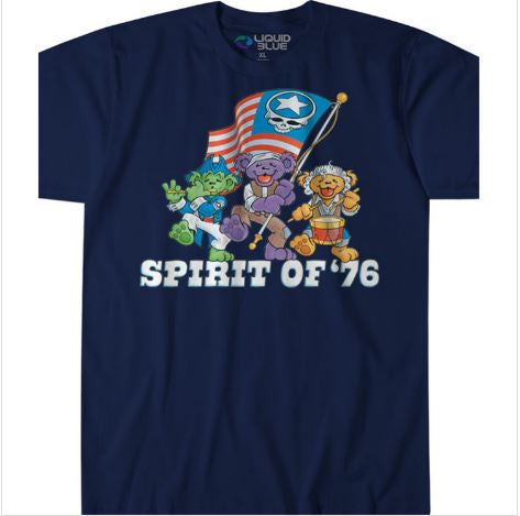 Grateful Dead Spirit of 76 Custom T-Shirt