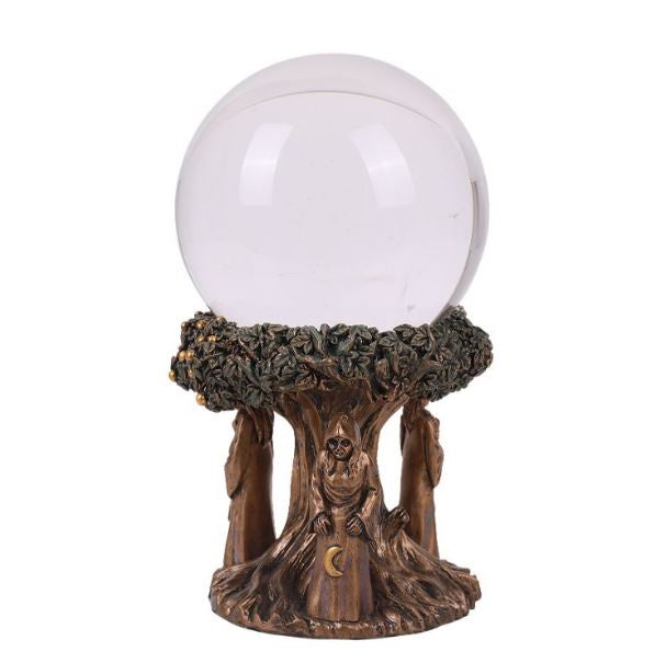 Mother Maiden Crone Stand & Gazing Ball - Sold Separately
