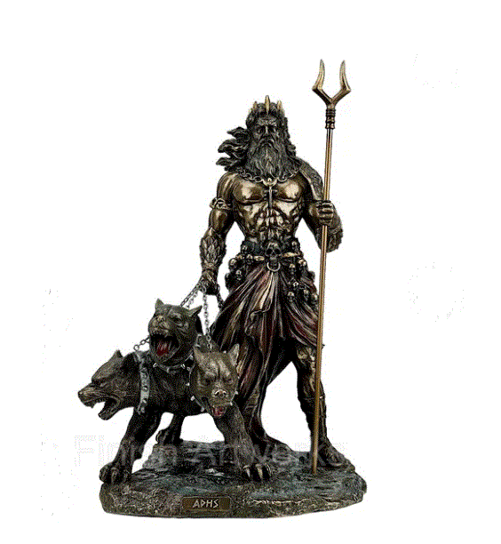 Unicorn Studio - Hades Greek God & Lord of the Underworld Statue