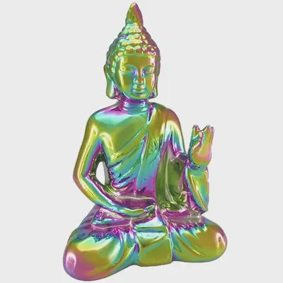 Vitarka Buddha Glass Statue DDC105