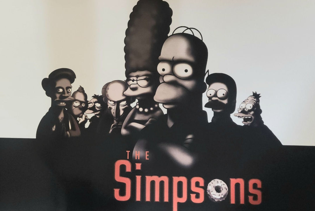 Simpsons Sopranos Poster