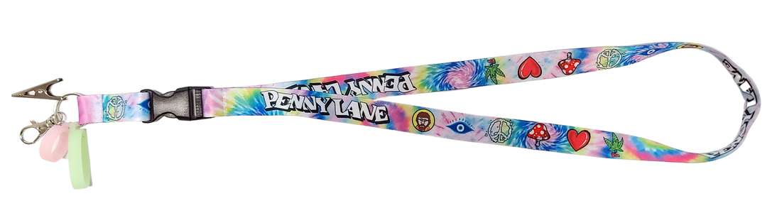 Penny Lane Lanyard With Roach Clip & Vape Holders Penny Lane Gifts Penny Lane Lanyard With Roach Clip & Vape Holders Penny Lane Gifts
