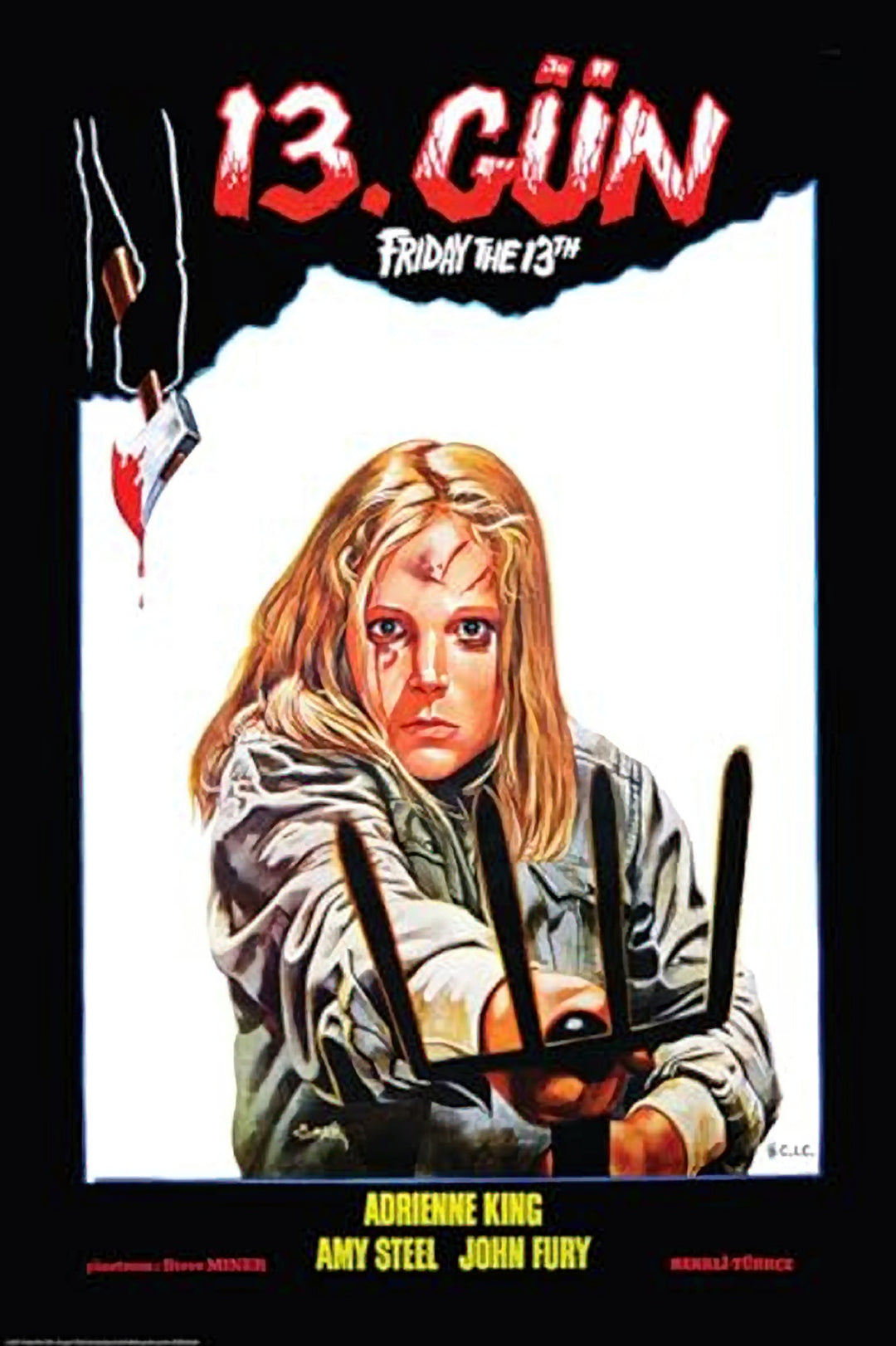 Friday the 13th Foreign Movie Poster