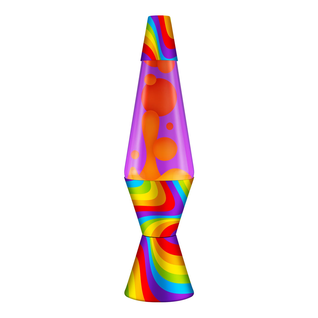 Flowing Color Bands 14.5" Lava Lamp