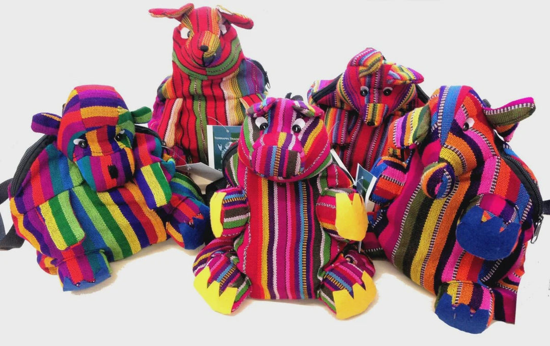 Guatemalan Animal Travel Backpack