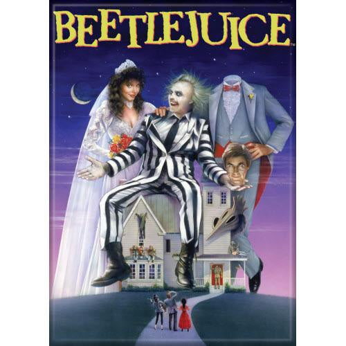 Beetlejuice Poster Magnet