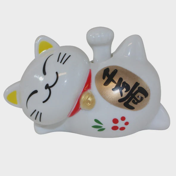 Waving Lucky Cat - Solar Powered