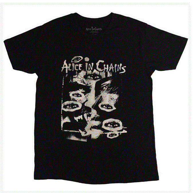 Alice In Chains Unisex T-Shirt - All Eyes (Black)