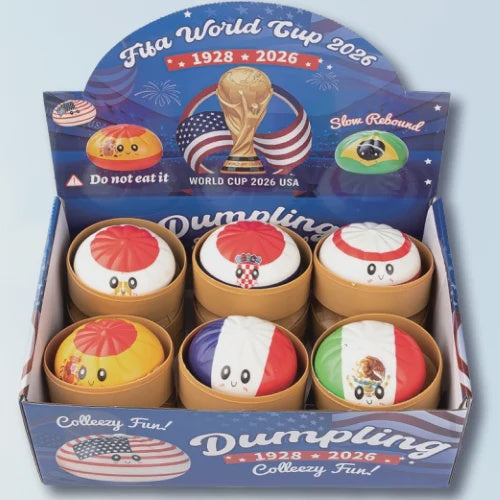 SQUISHY ‘FIFA WORLD FLAGS’ DUMPLINGS | TY016