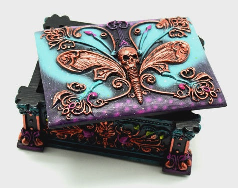 Bronze Death Moth Box 3457