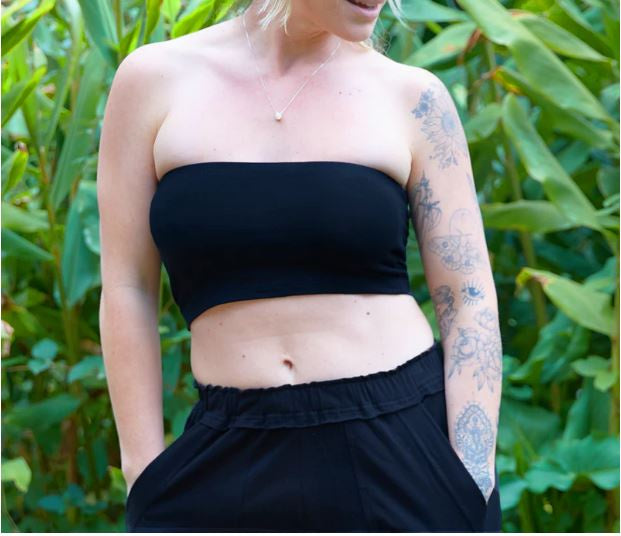 Rayon Bandeau Tank Top