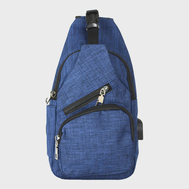 Anti Theft Day Pack - Small Navy