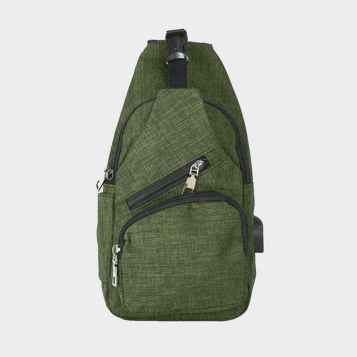 Anti Theft Day Pack - Small Olive