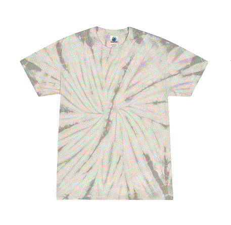 Colortone - Silver Spider Tie Dye T-Shirt