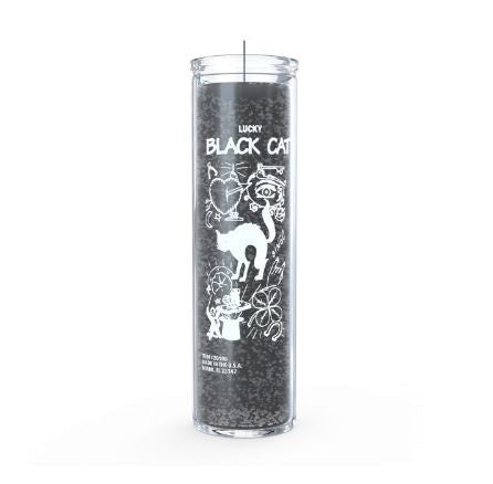 7 Day Candle - Lucky Black Cat