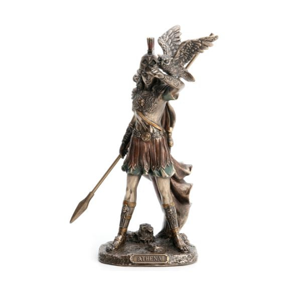 Athena Greek Goddess Of Wisdom & War Statue 76947