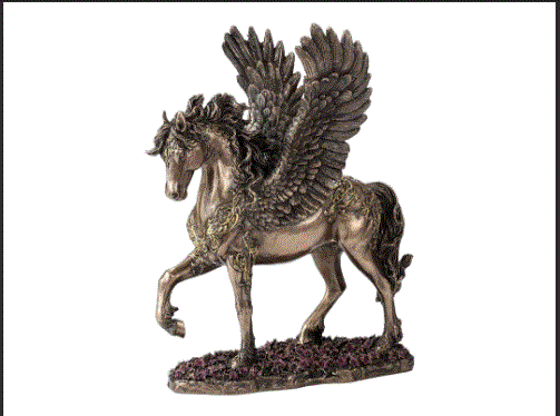 Unicorn Studio - Pegasus Divine Greek Horse Statue