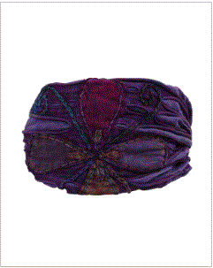 Earth Divas - Stylish Cotton Headband w/Embroidered Design