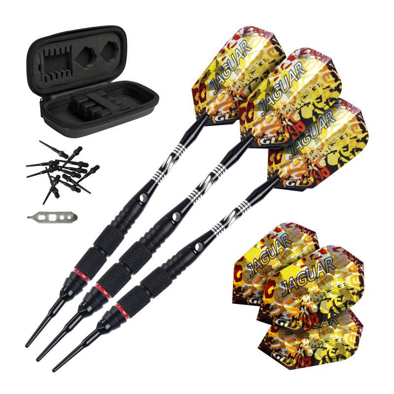 Viper Jaguar - 80% Tungsten Soft Tip Darts 2 Knurled Rings 18 Grams