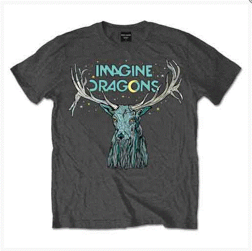 Imagine Dragons Unisex T-Shirt - Elk in Stars