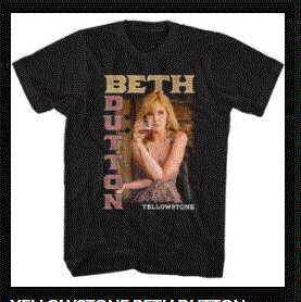 American - Yellowstone Beth Dutton T-Shirt