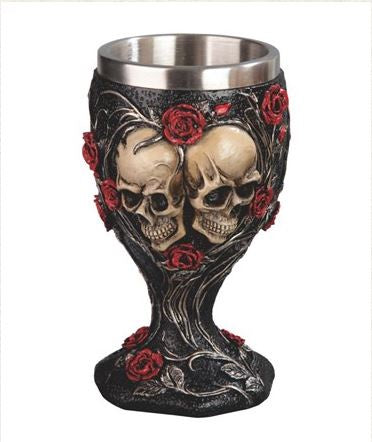 Skull Couple Goblet 44174