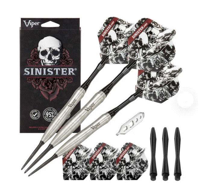 Viper Sinister - 95% Tungsten Steel Tip Darts