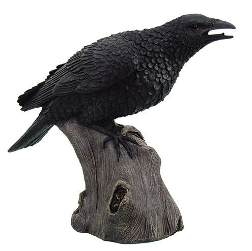 Large Raven Statue 9543