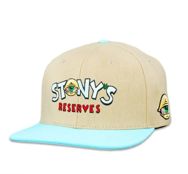 Stoney's Reserves Biege Snapback Hat