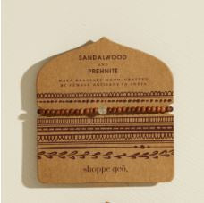 Sacred Wood Mala Meditation Bracelet 4mm