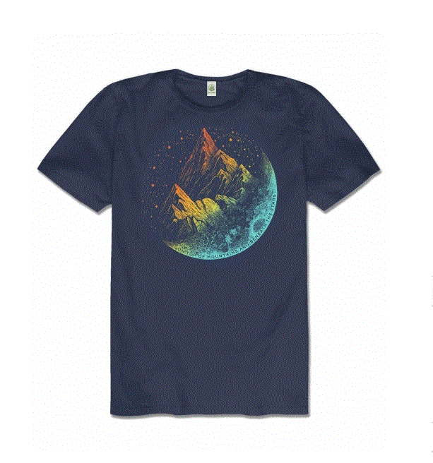 Soul Flower - Mountains of the Moon Organic Unisex T-Shirt