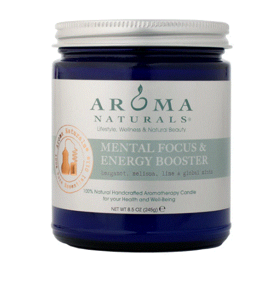 Aroma - Mental Focus & Energy Booster Apothecary Candle