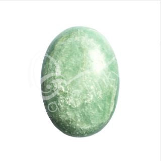 Aquamarine Quartz Palm Stone