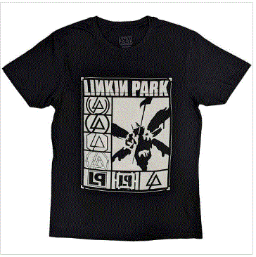 Linkin Park Unisex T-Shirt - Logos Rectangle