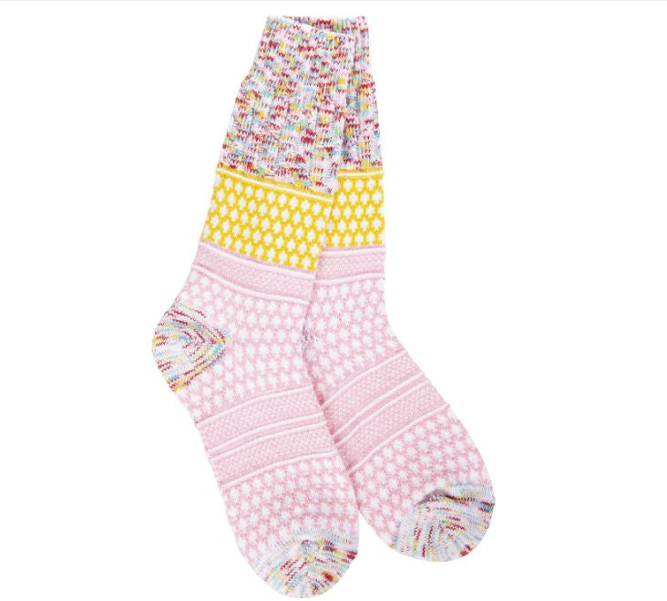 Whimsical Gallery Textured Crew - Whimsical Multi