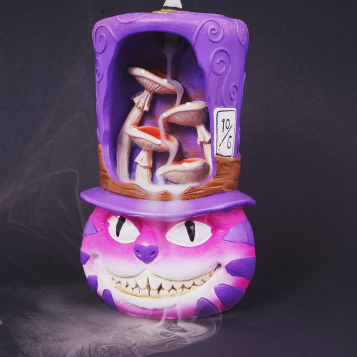 Cheshire Cat Backflow Incense Burner 3245