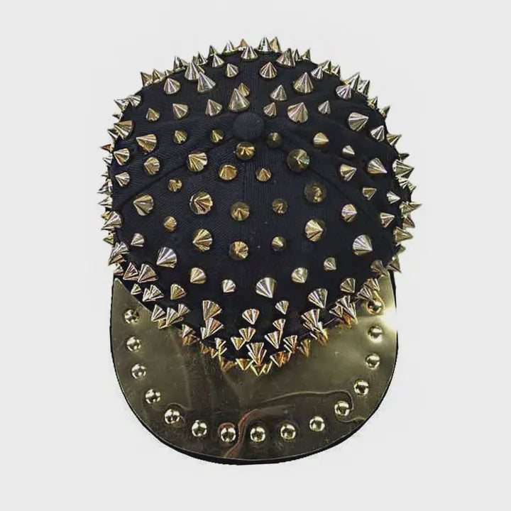 Punk Rock Heavy Metal Studded Snapback