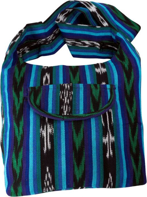 Guatemalan Ikat Weave Shopper - Monks Bag