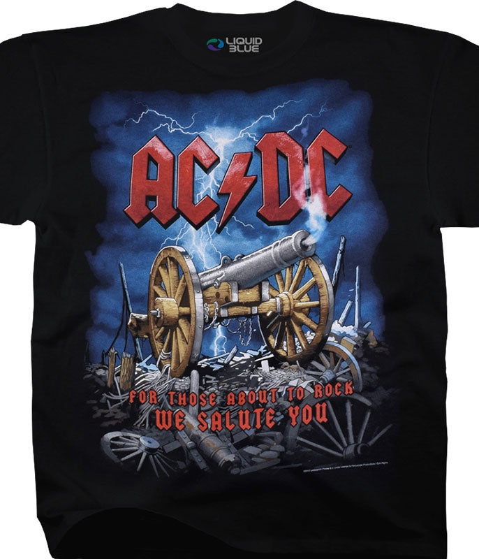 ACDC Cannon Carnage Black T-Shirt