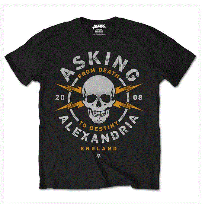 Rock Off - Asking Alexandria 'Danger' Unisex T-Shirt