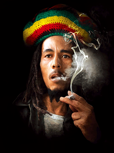 3D Poster - Bob Marley Joint