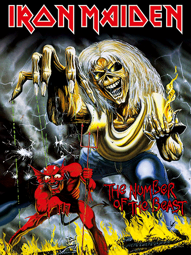 3D Poster - Iron Maiden