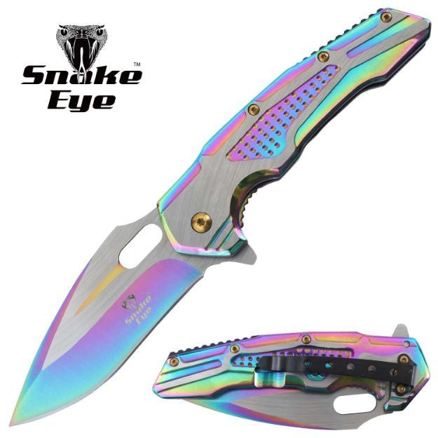 Snake Eye Tactical 5265RB Heavy Duty Spring Assist Knife