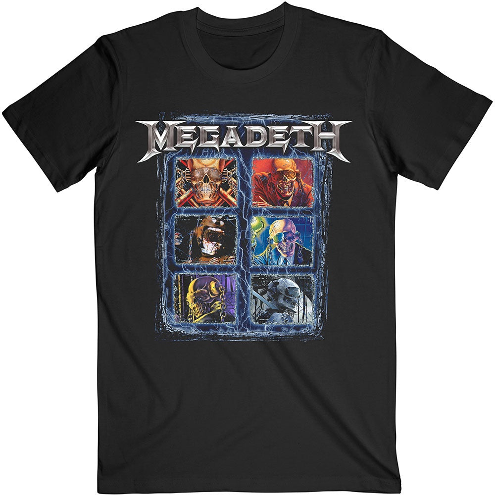 Rock Off - Megadeth "Vic Head Grip" T-Shirt