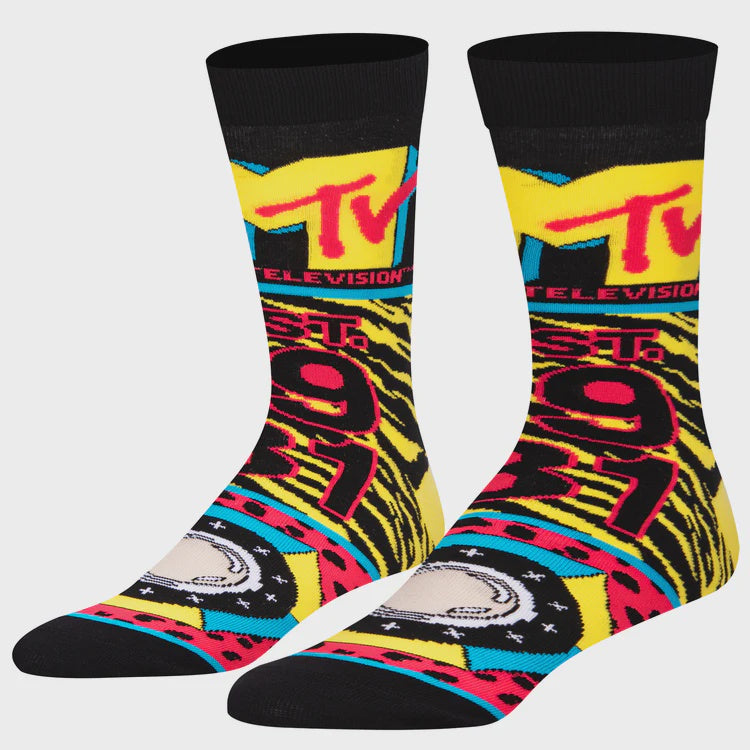 MTV Mash Up Crew Socks