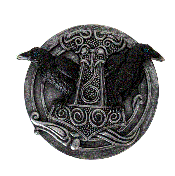 Pacific - Thor's Hammer & Ravens Incense Burner-Paper Weight