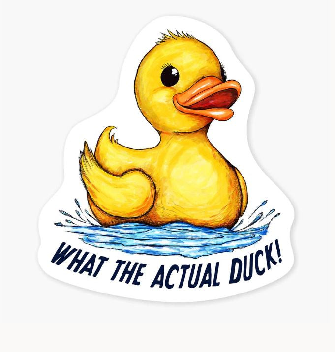 Duck Art Sticker