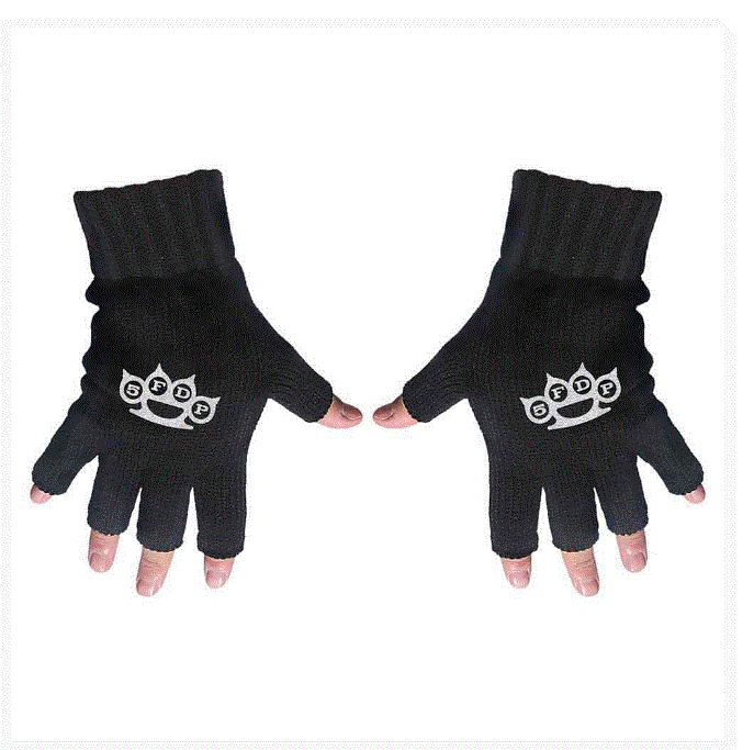 Five Finger Death Punch Unisex Fingerless Gloves - Logo